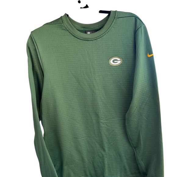 Green Bay Packers Nike Pullover Sweatshirt - Picture 3 of 9